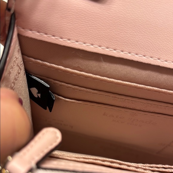 Kate Spade Pink Crossbody Bag with Signature Flap - Picture 5 of 7